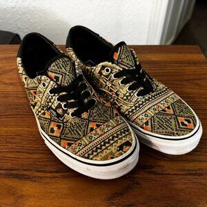 Vans Era limited pattern - men's 9, women's 10.5